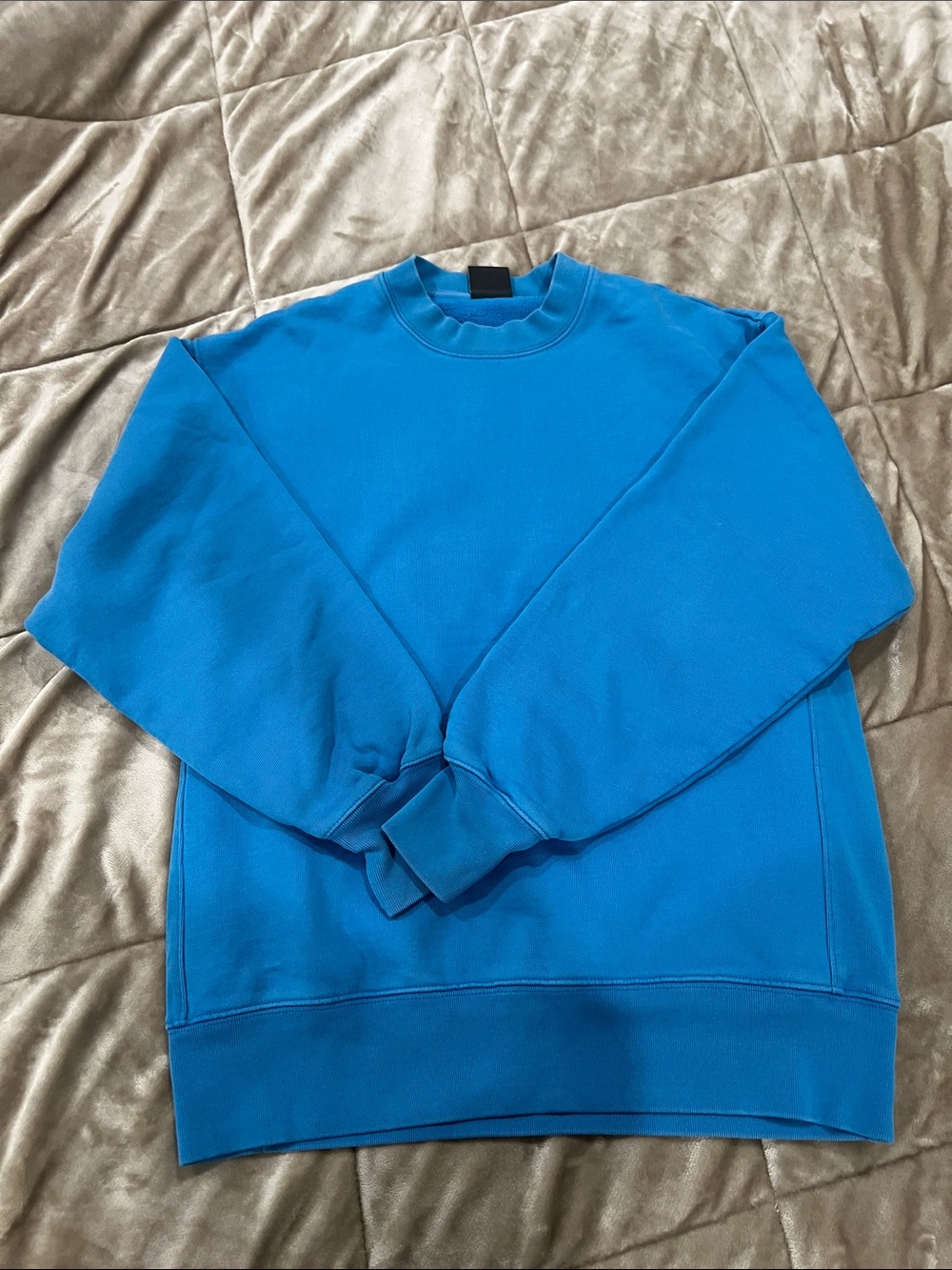 TNA Men’s Crewneck Sweatshirt - Bright Blue